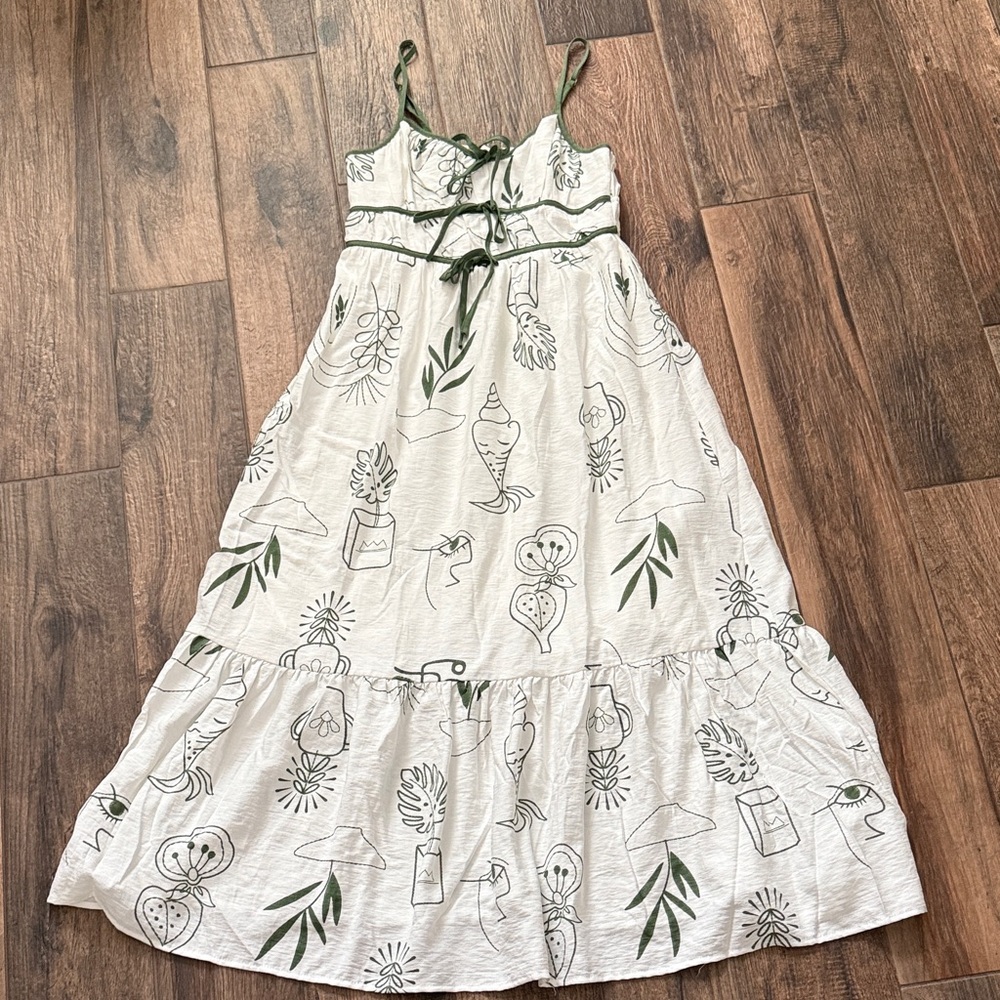 Blu Pepper boho maxi dress